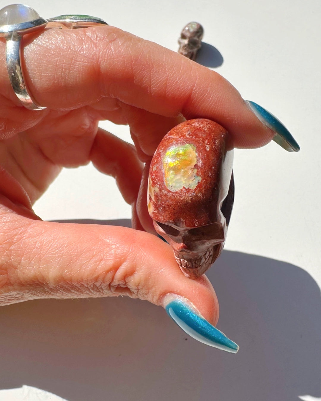 Cantera Opal Skull - Baltic Mermaid