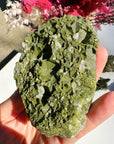 Epidote Quartz Cluster