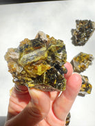 Rare Mali Green Grossular Andradite Garnet w/ Clinochlore AAA Quality Baltic Mermaid