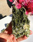 Epidote Quartz Cluster