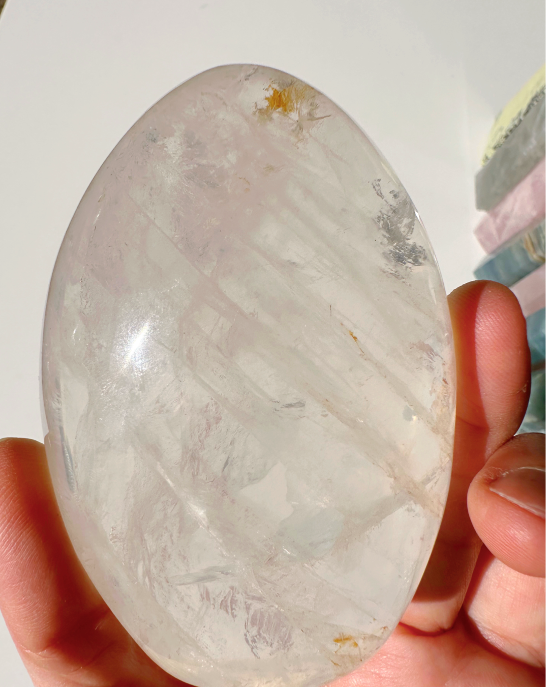 Quartz Freeform w/ Hematoid Inclusions