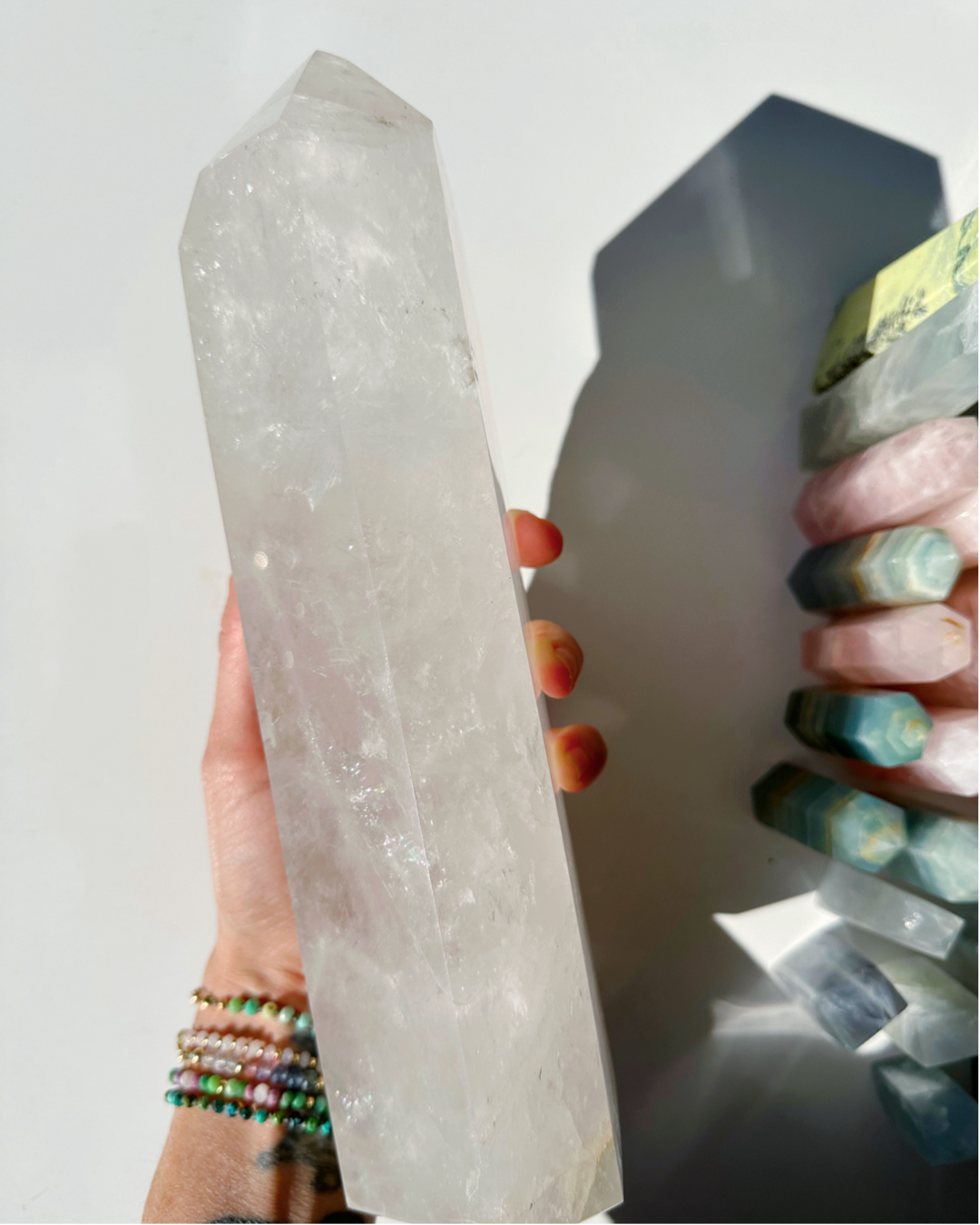 Large Quartz Tower - Baltic Mermaid