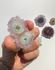 Amethyst Stalactite Slice E