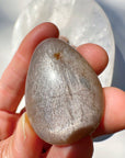 Sunstone & Peach Moonstone Palm Stone - M