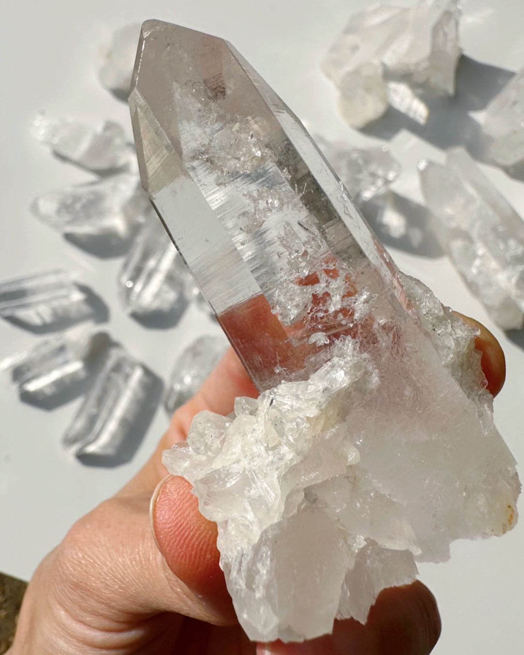 Arkansas Quartz Point E - Super Clear