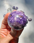 Charoite Sphere