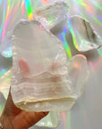 White Calcite Dish D