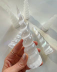 Selenite Spiral - Tall