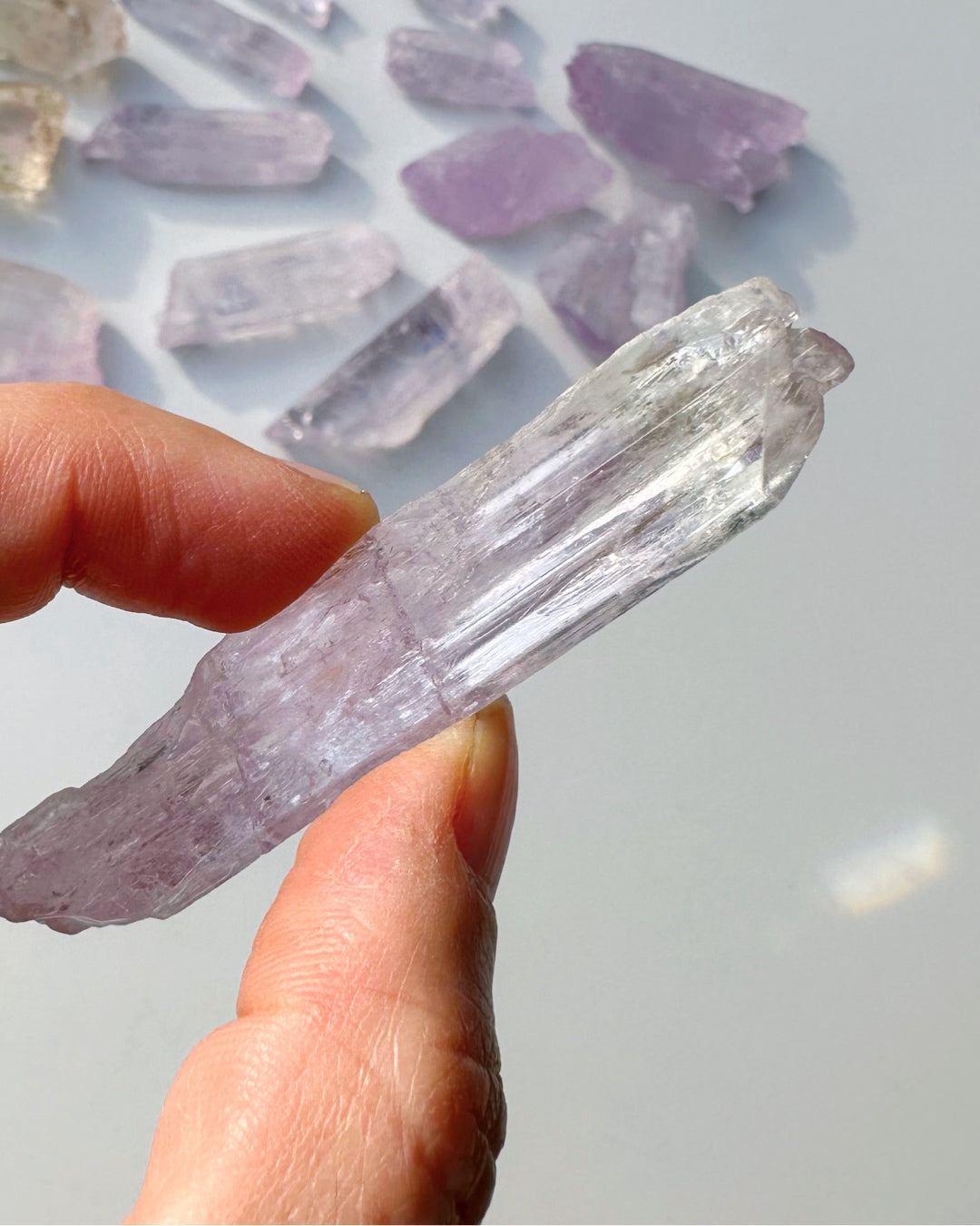 Raw Kunzite - Baltic Mermaid