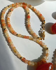 “Dawn” - Sunstone Gemstone Candy Necklace