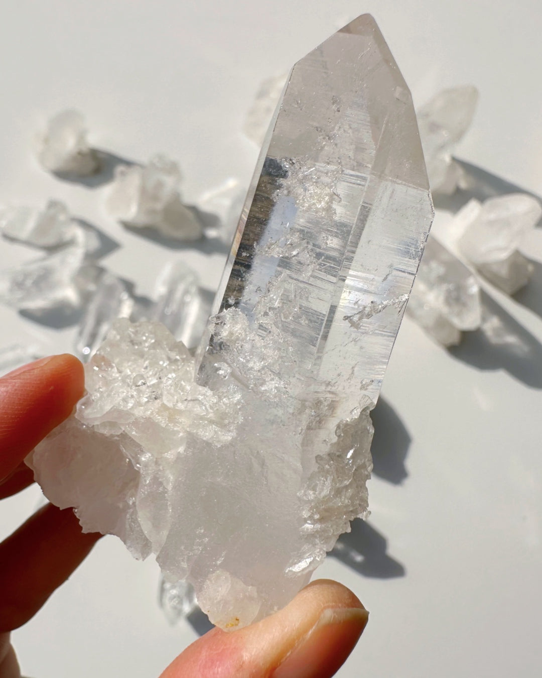 Arkansas Quartz Point E - Super Clear