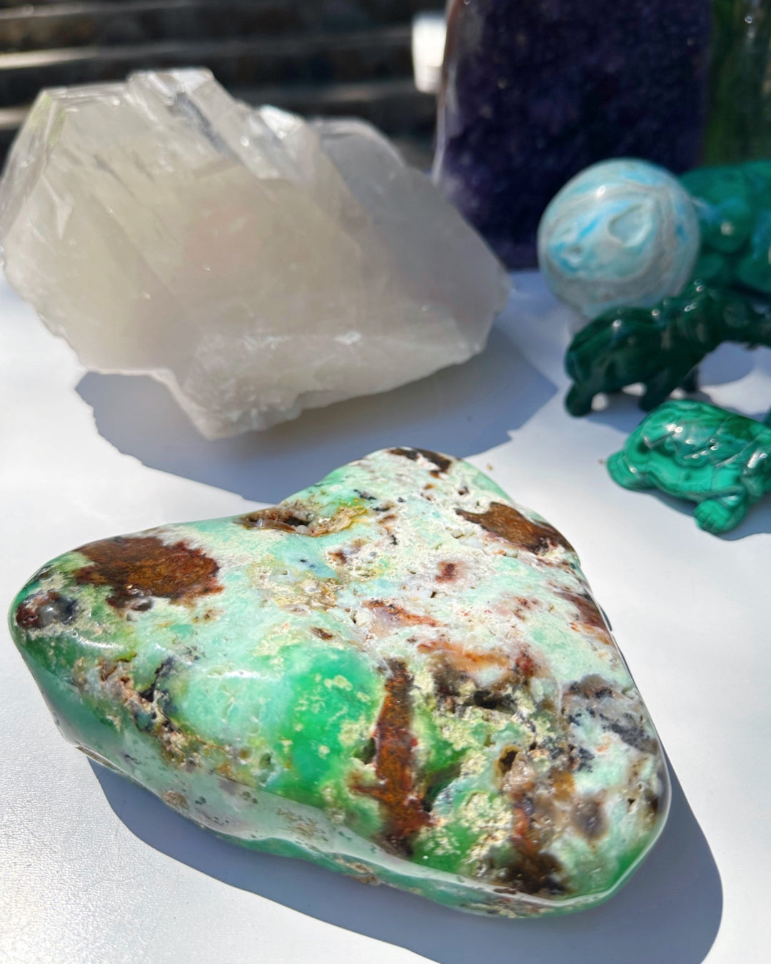 Chrysoprase Freeform - from Australian