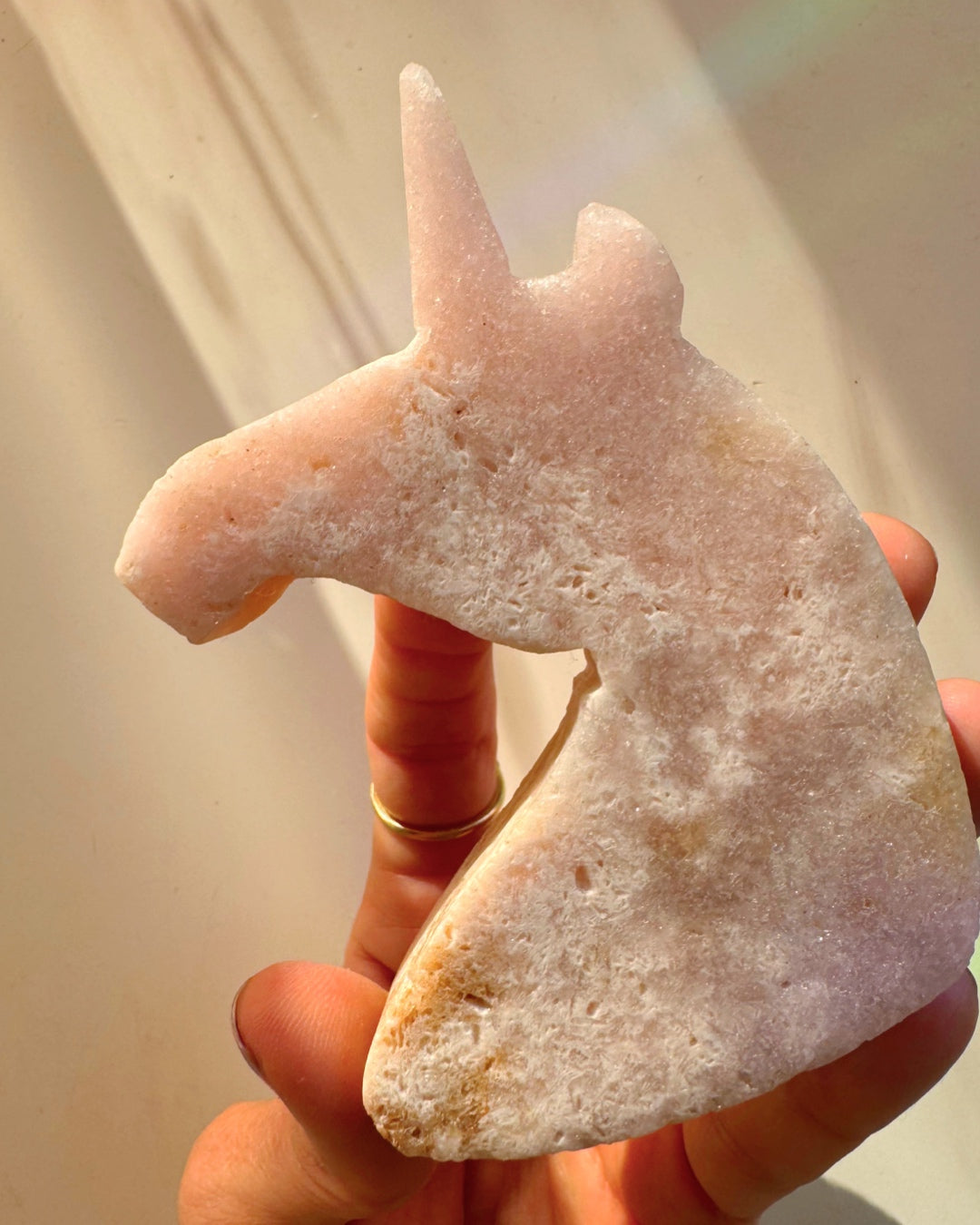 Pink Amethyst Unicorn - Baltic Mermaid