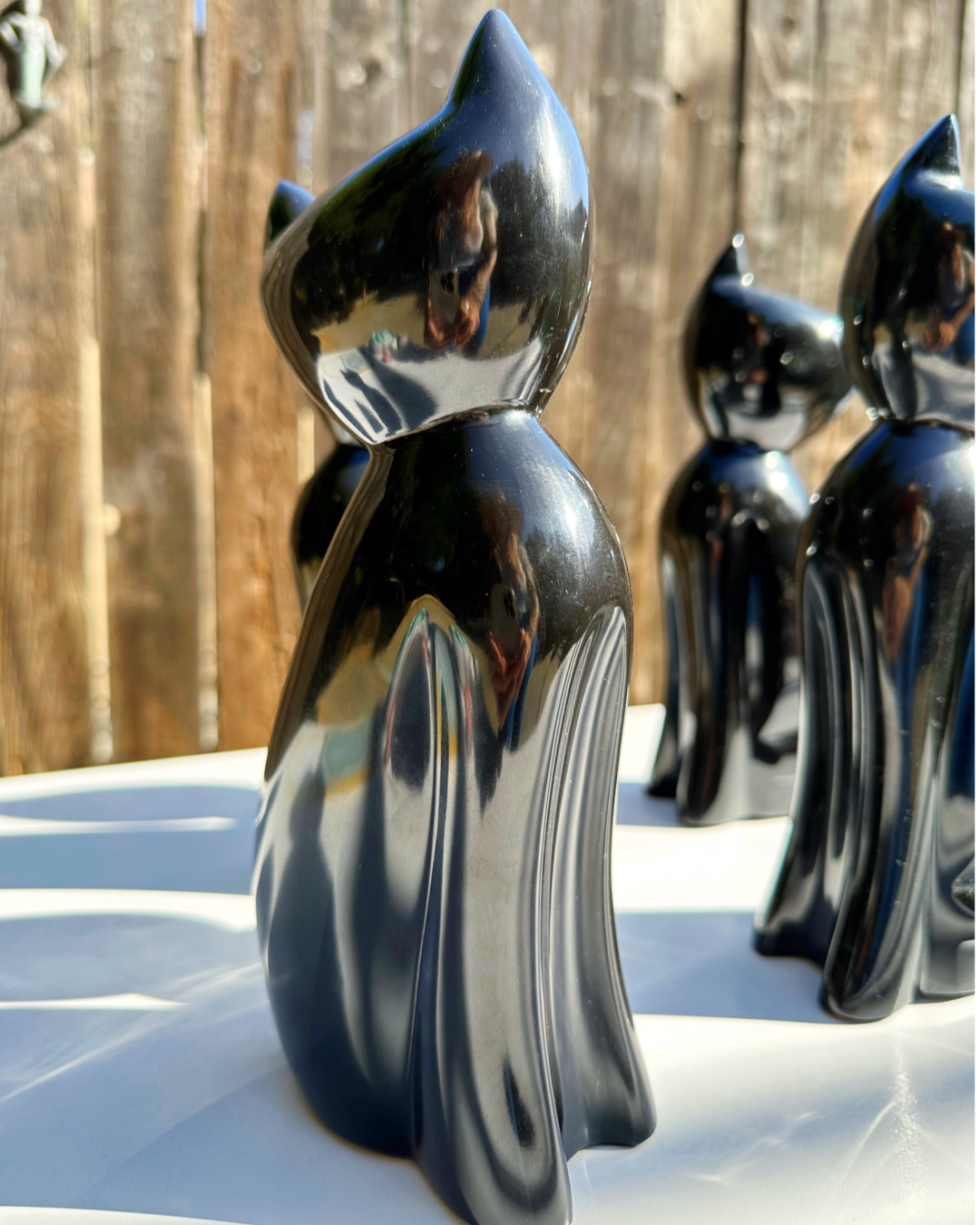 Large Marble Kitty Cat - A - Baltic Mermaid