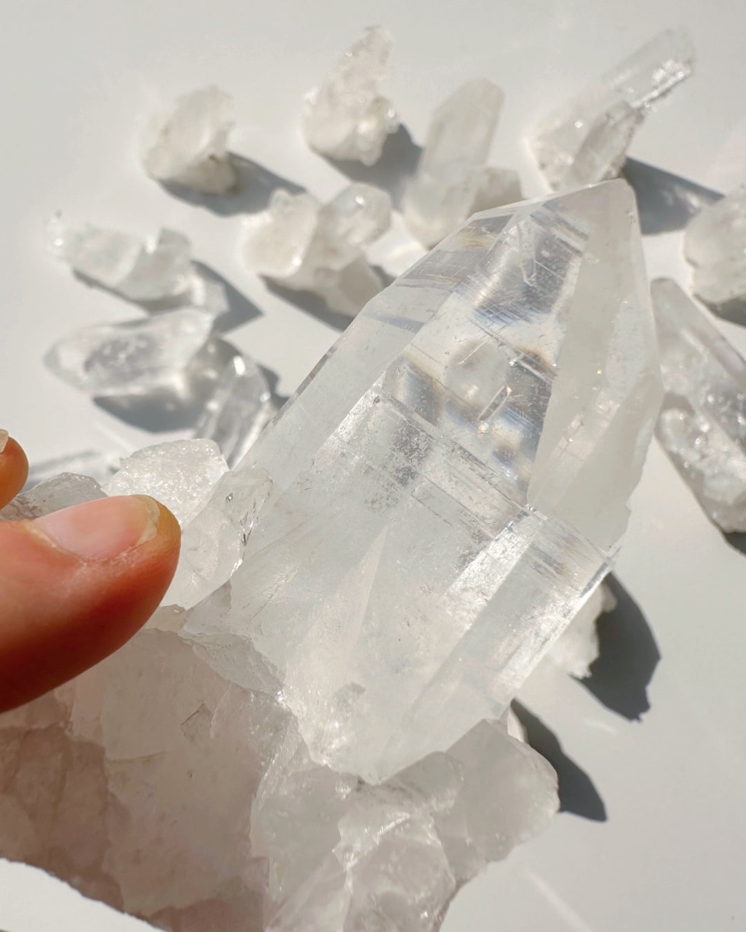 Arkansas Quartz Point B - Super Clear