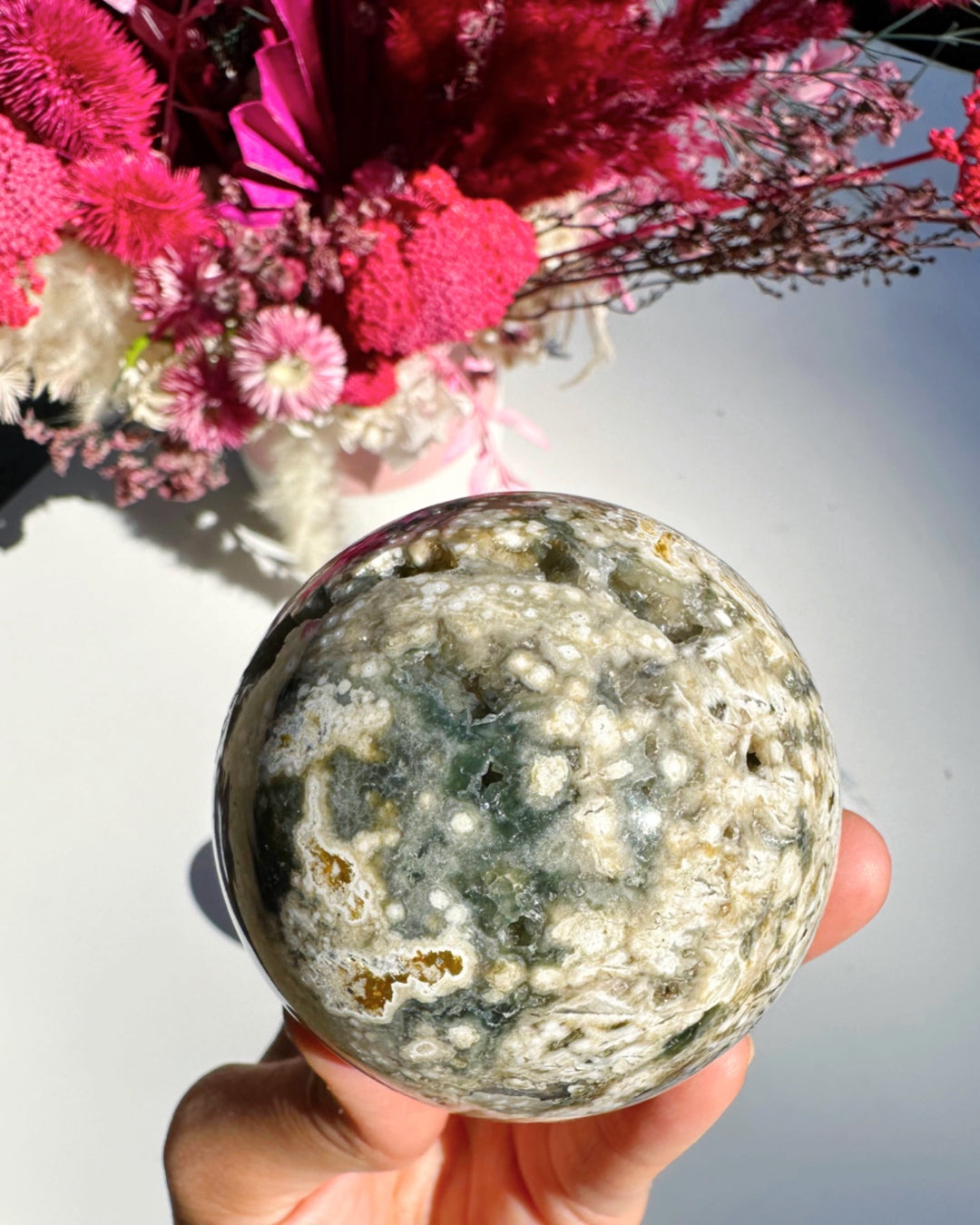 Ocean Jasper Sphere