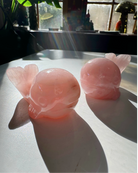 Rose Quartz Whales - Baltic Mermaid