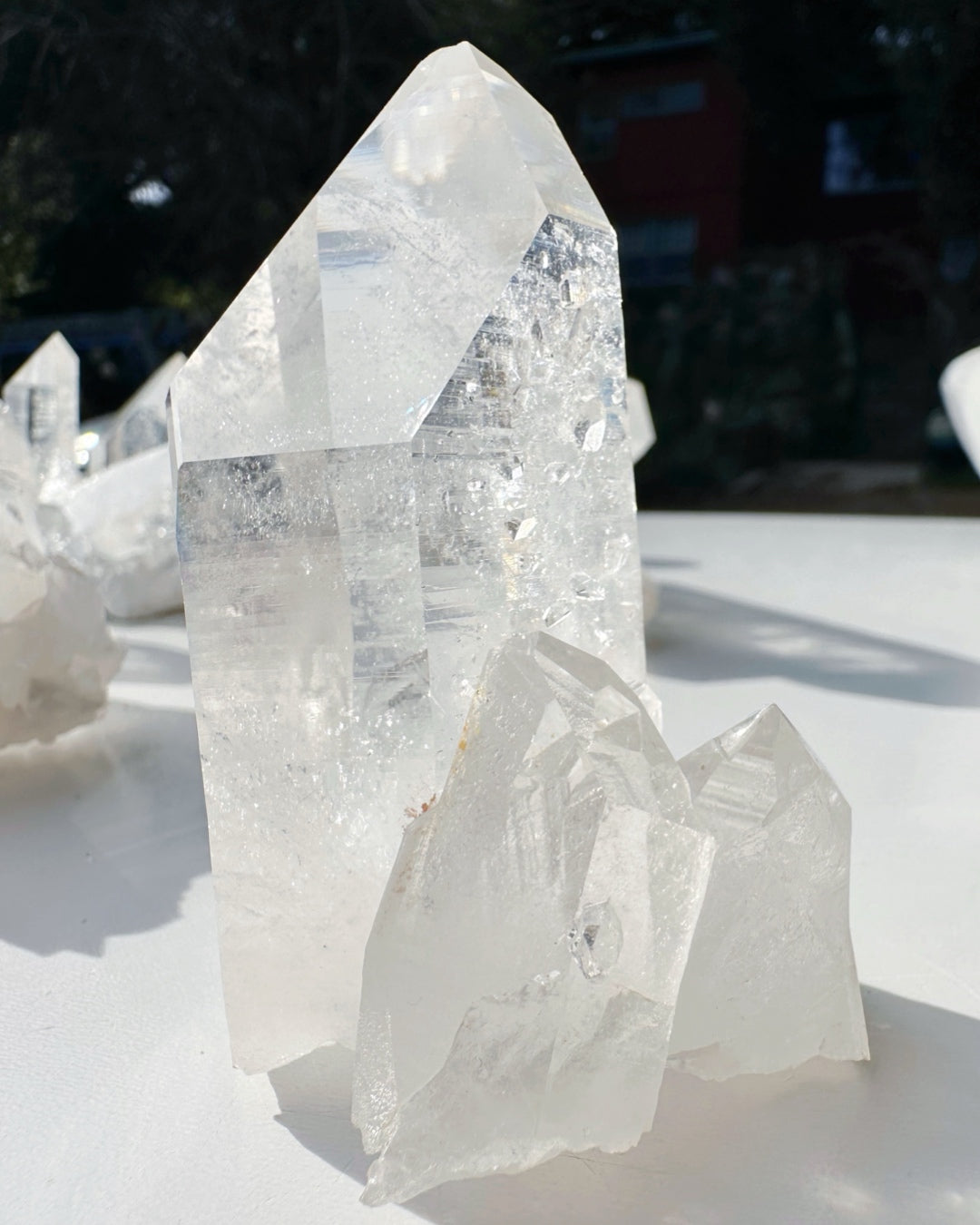 Arkansas Quartz Point A - Super Clear