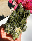 Epidote Quartz Cluster