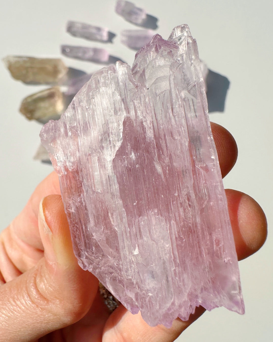 Raw Kunzite