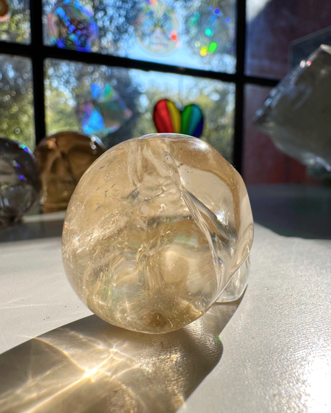 Citrine Skull - 4 - Baltic Mermaid