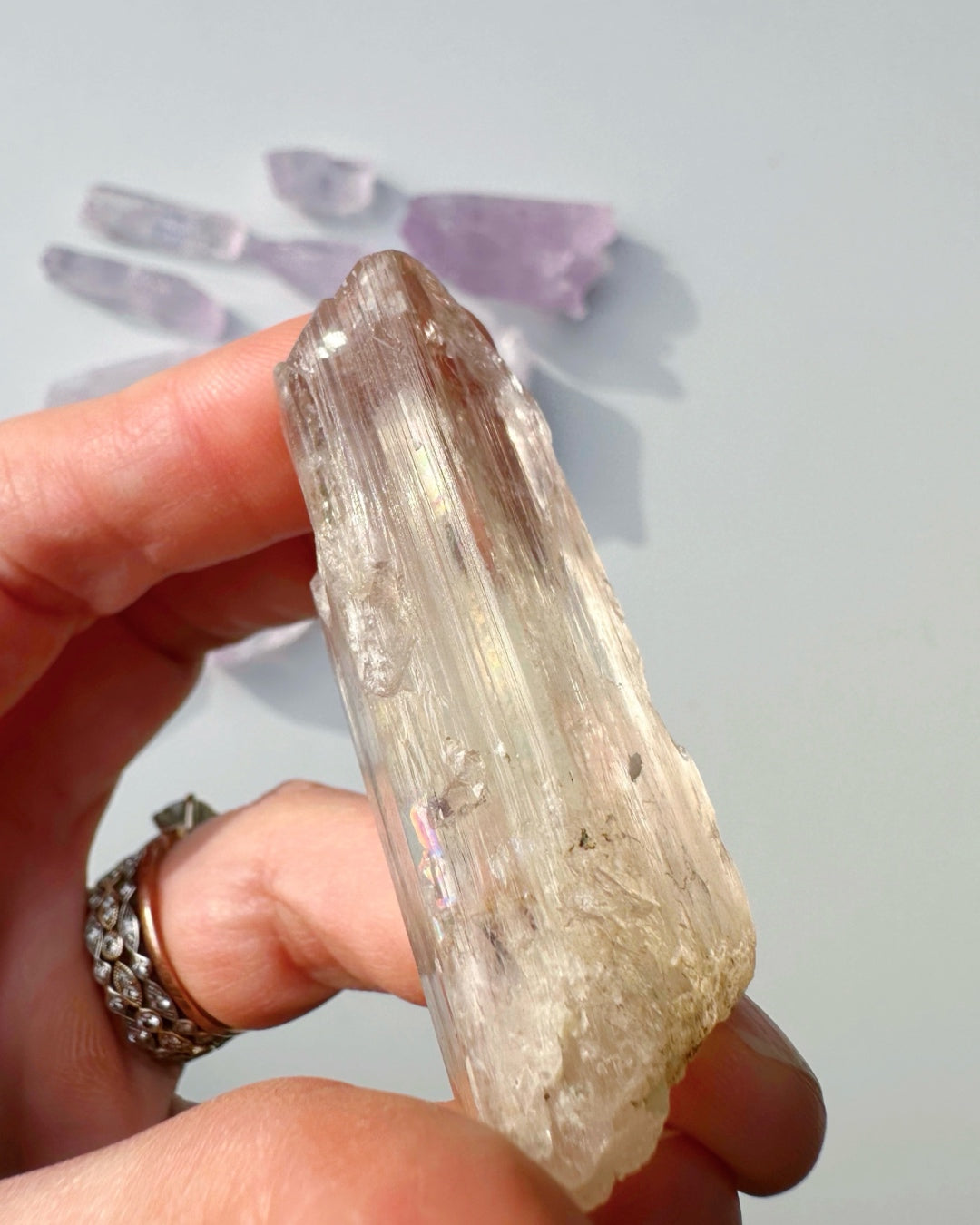 Raw Kunzite - Baltic Mermaid
