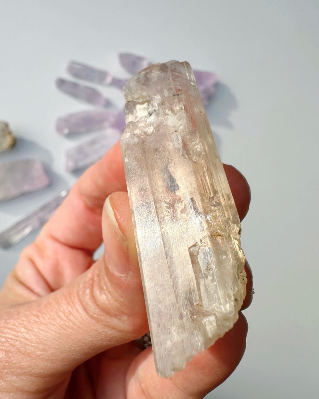 Raw Kunzite