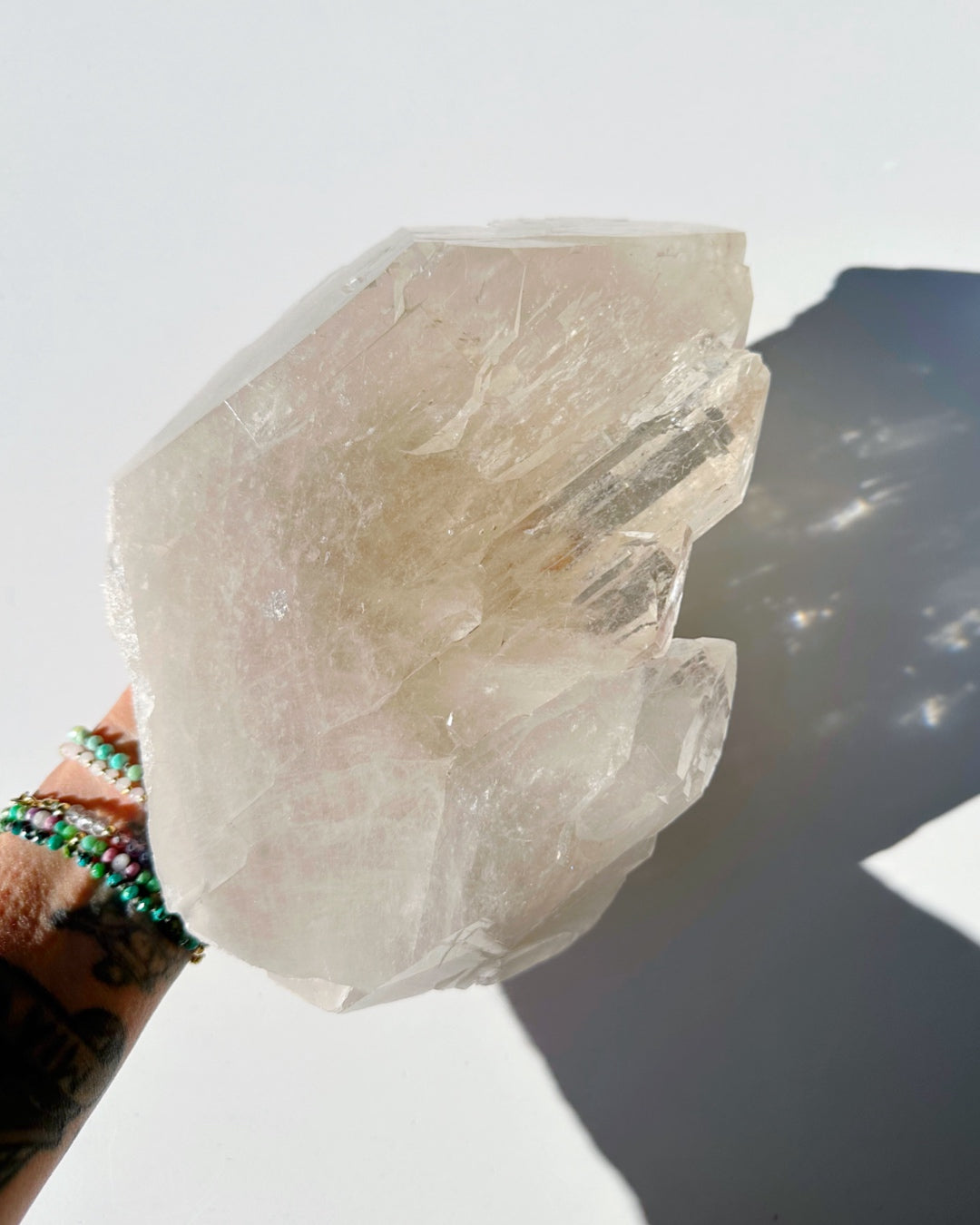 Cathedral Quartz Cluster w/ Albite