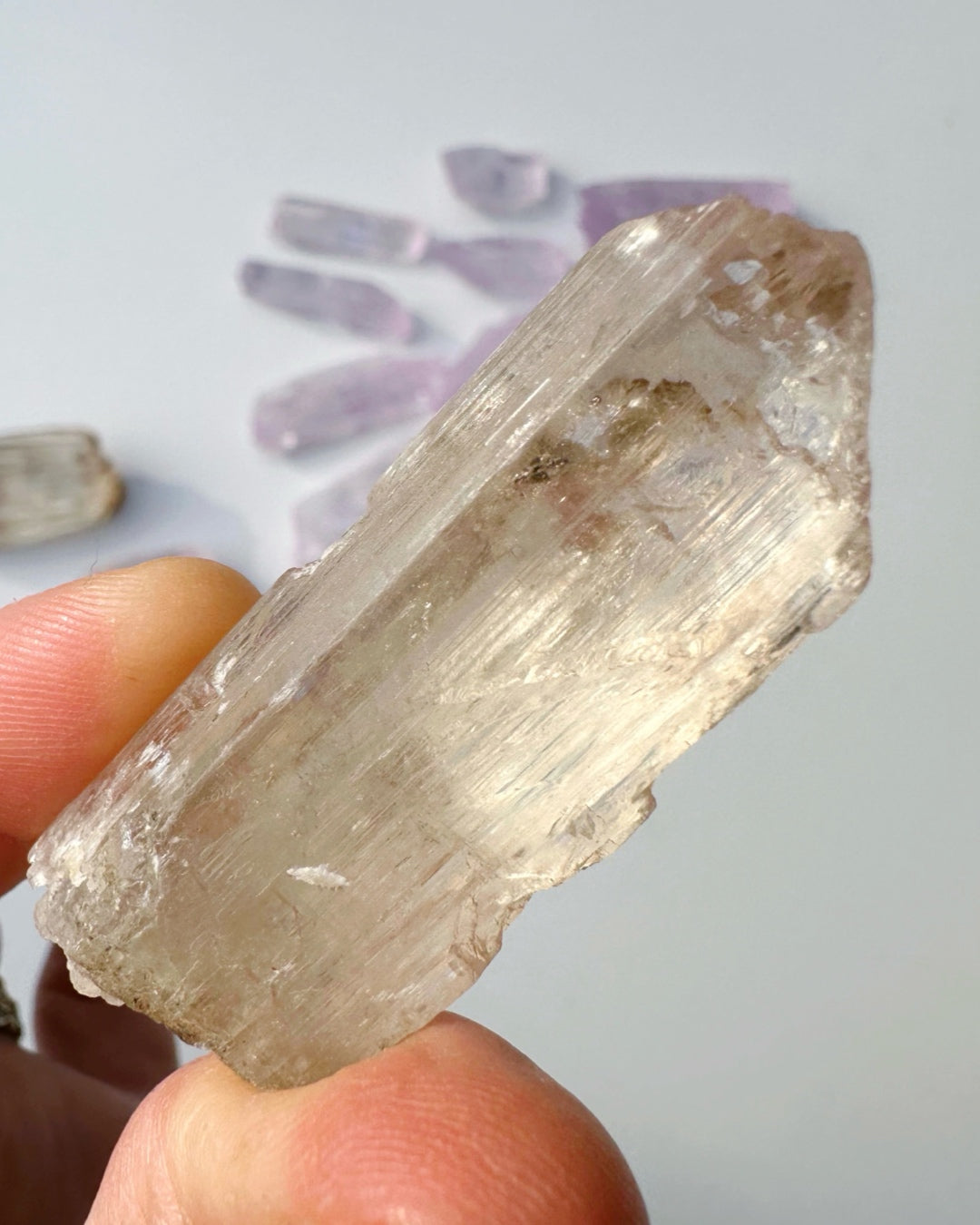 Raw Kunzite