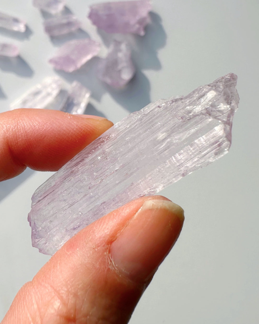 Raw Kunzite