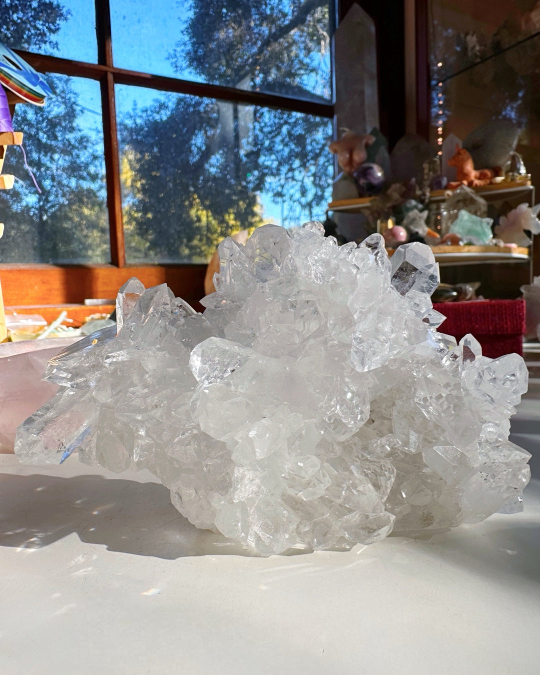 Clear Quartz Cluster - Baltic Mermaid