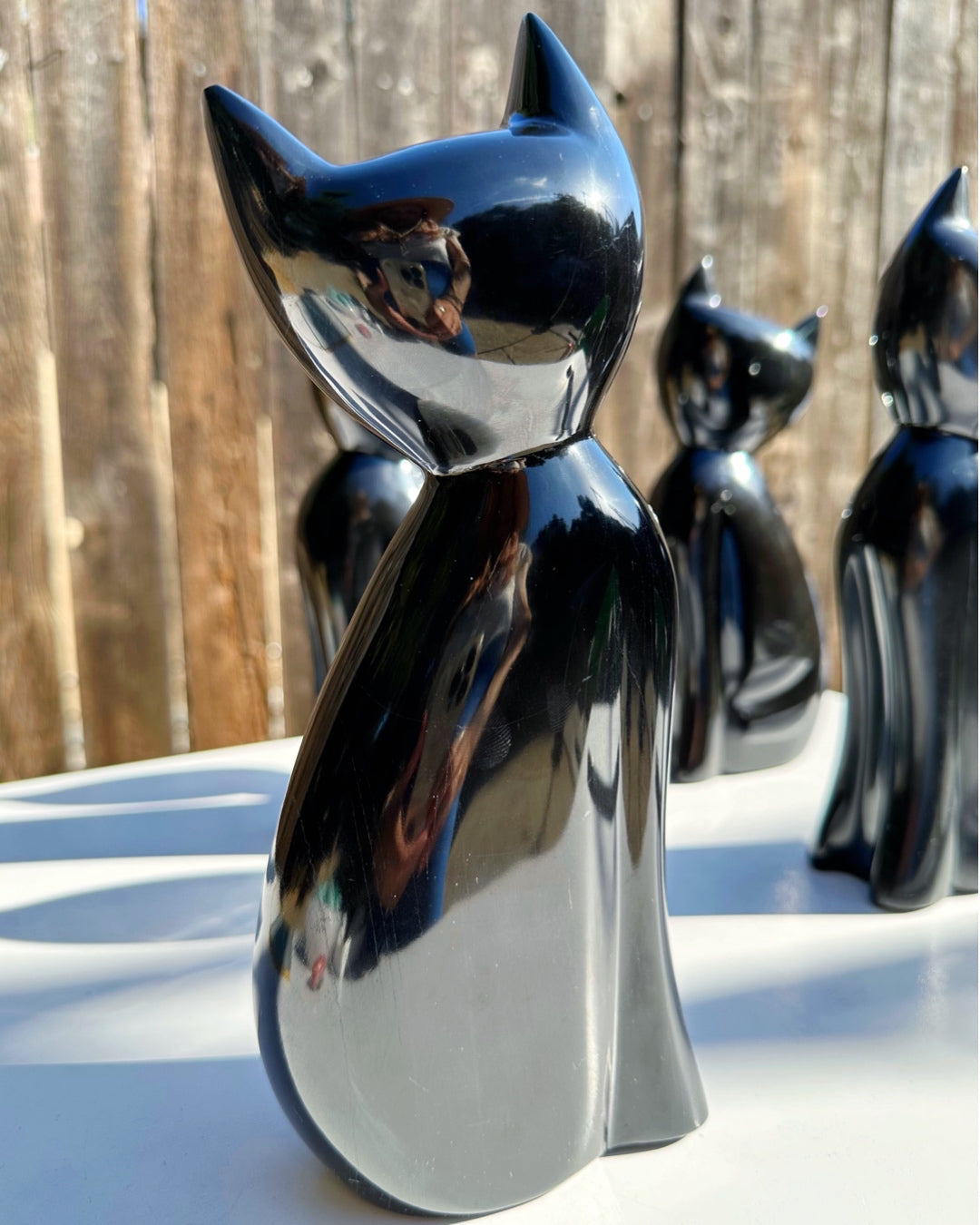 Large Marble Kitty Cat - D - Baltic Mermaid