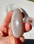 Sunstone & Peach Moonstone Palm Stone - P