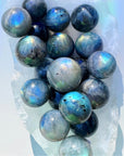 Labradorite Mini Spheres AAA