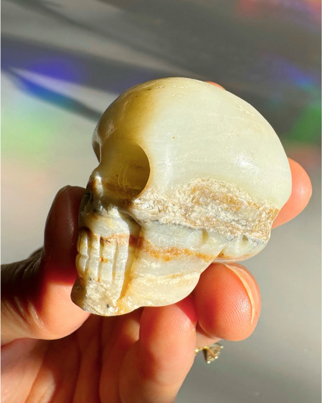 Peruvian Opal Skull - Baltic Mermaid