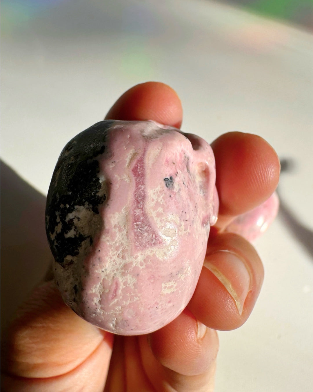 Rhodonite Skull - Baltic Mermaid