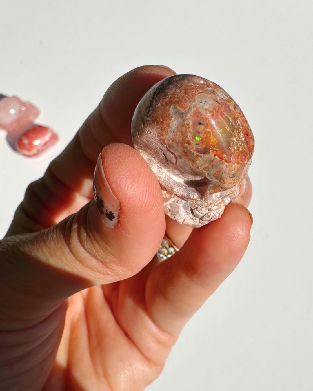 Cantera Opal Skull - Baltic Mermaid