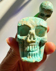 Peruvian Blue Opal Skull