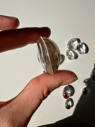 Intaglio Tiger Carved Chlorite Quartz/Garden Quartz  Cabochon Baltic Mermaid