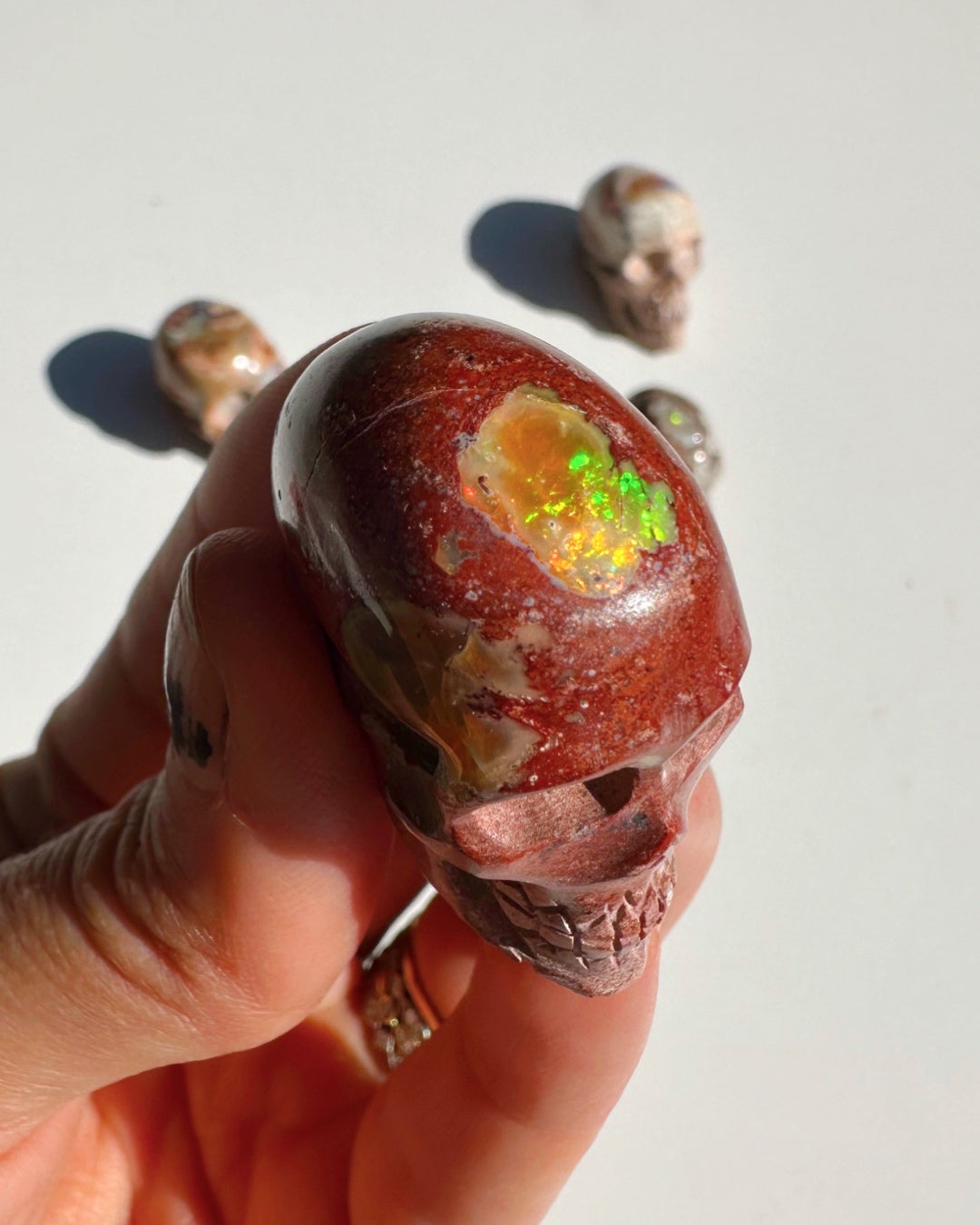 Cantera Opal Skull - Baltic Mermaid