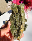 Epidote Quartz Cluster