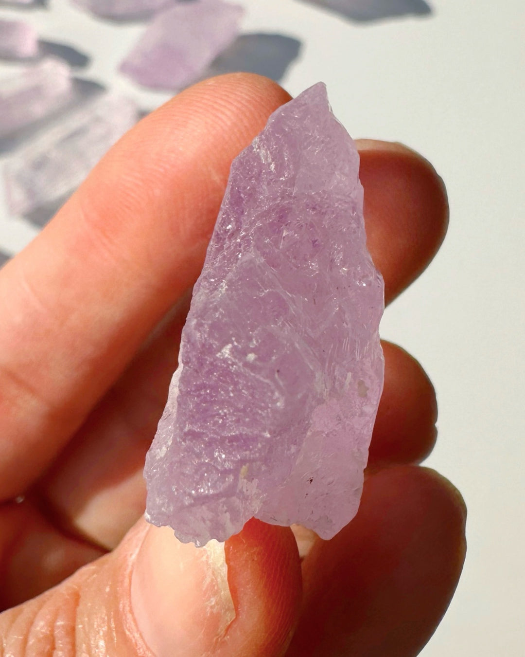 Raw Kunzite - Baltic Mermaid