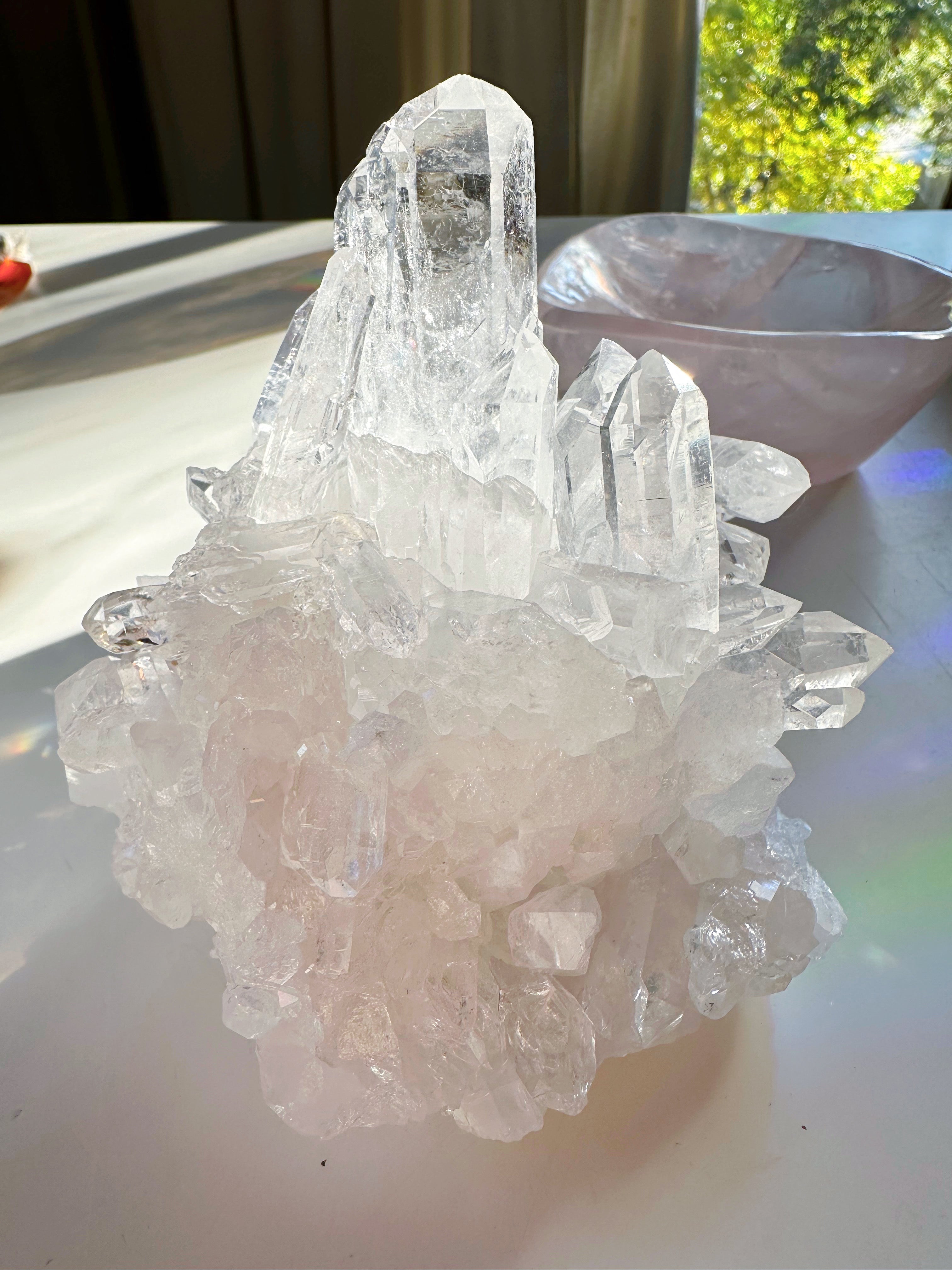 Clear Quartz Cluster - Baltic Mermaid