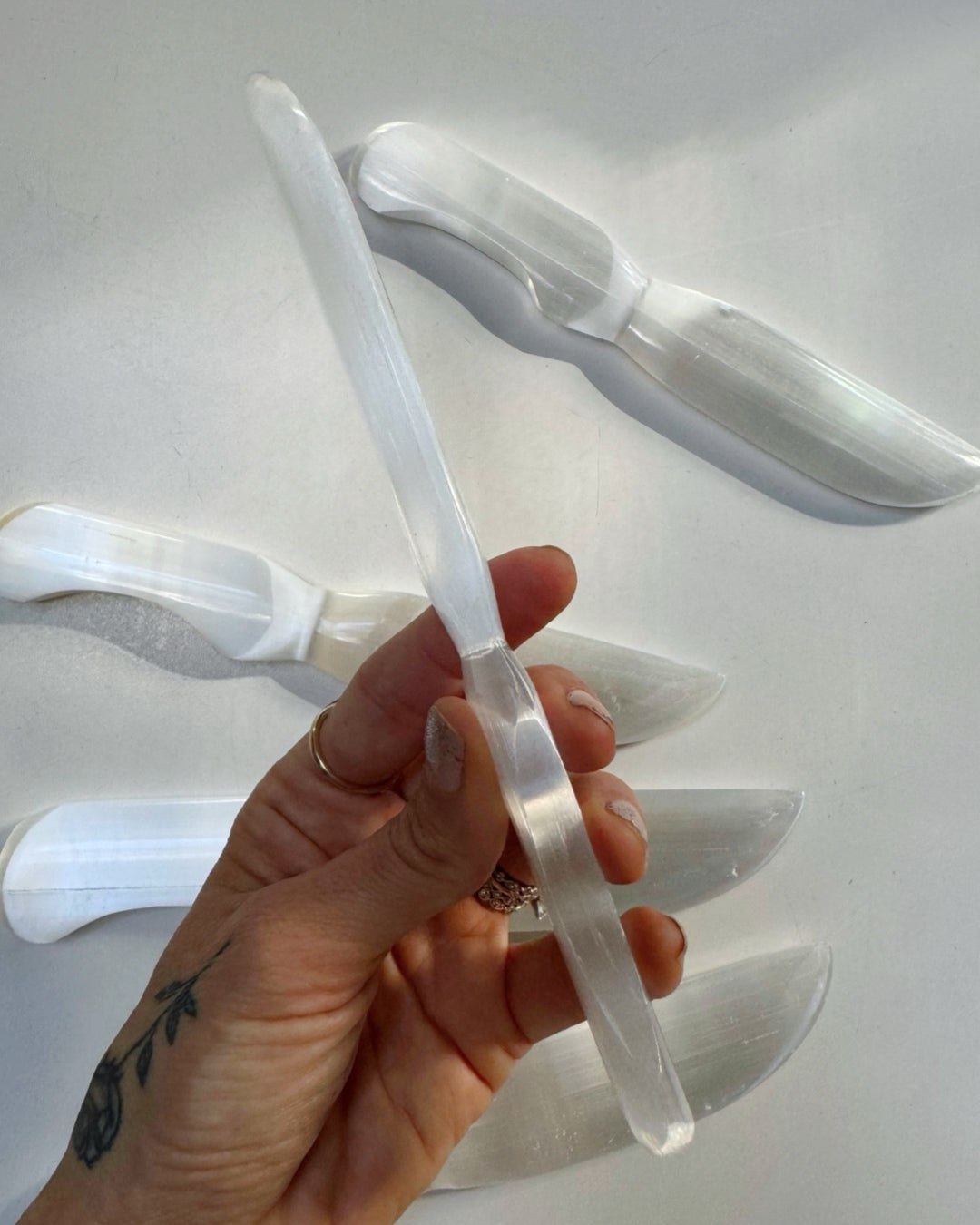 Selenite Knife - Small - Baltic Mermaid