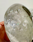 Clear Quartz Freeform w/ Chlorite Phantoms