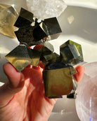 Pyrite Cube Cluster - AAA - Baltic Mermaid