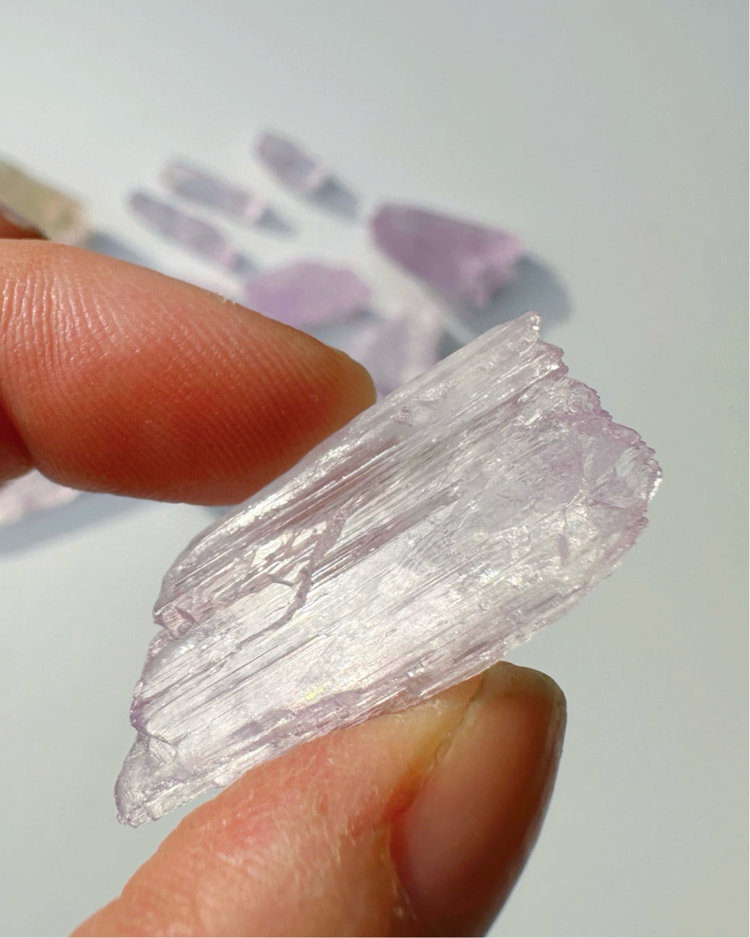 Raw Kunzite - Baltic Mermaid