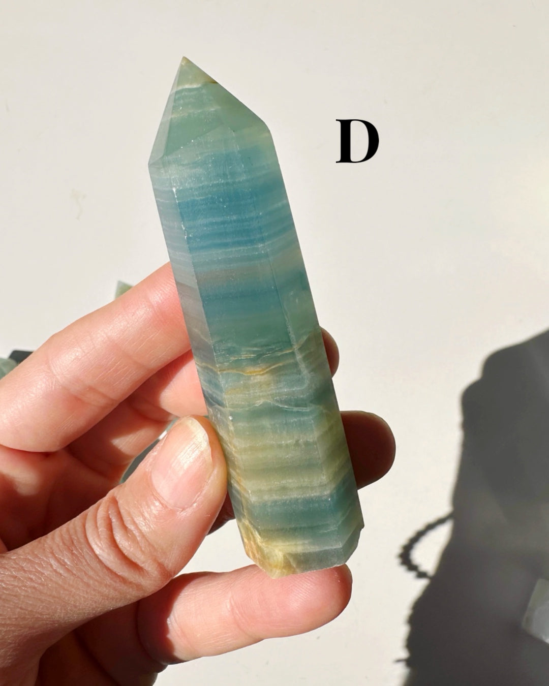 Blue Calcite Towers - Small - Baltic Mermaid