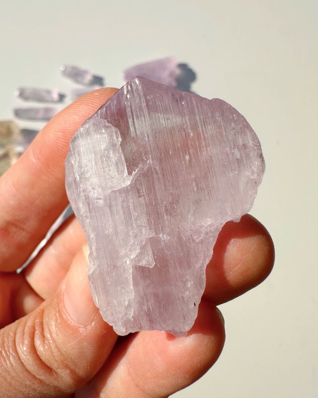 Raw Kunzite - Baltic Mermaid