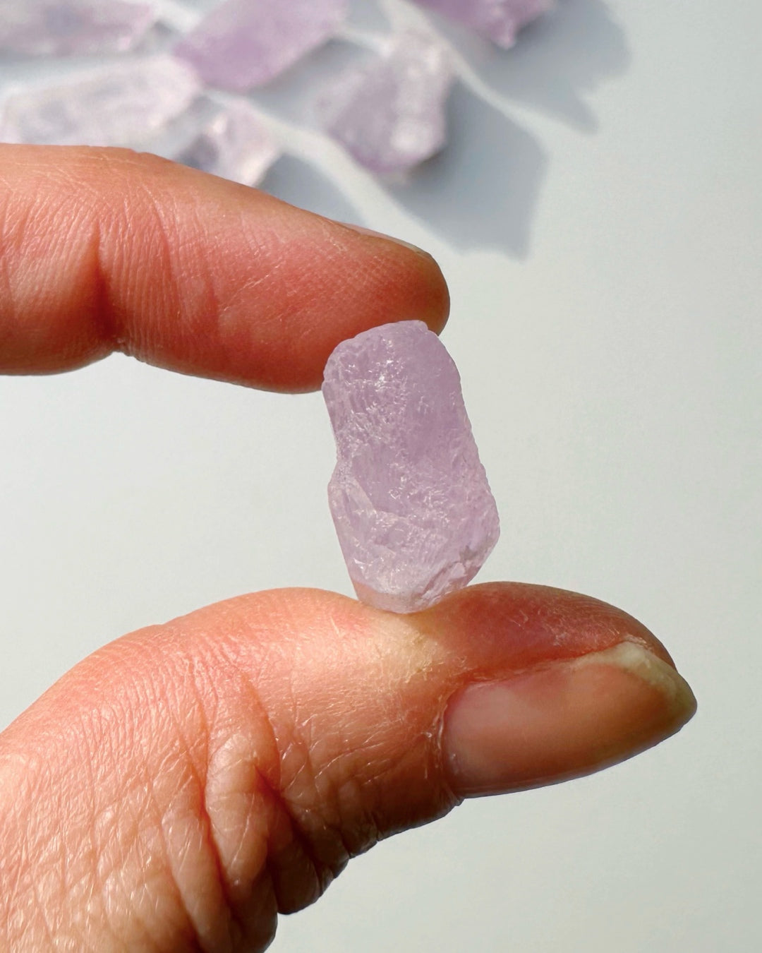 Raw Kunzite